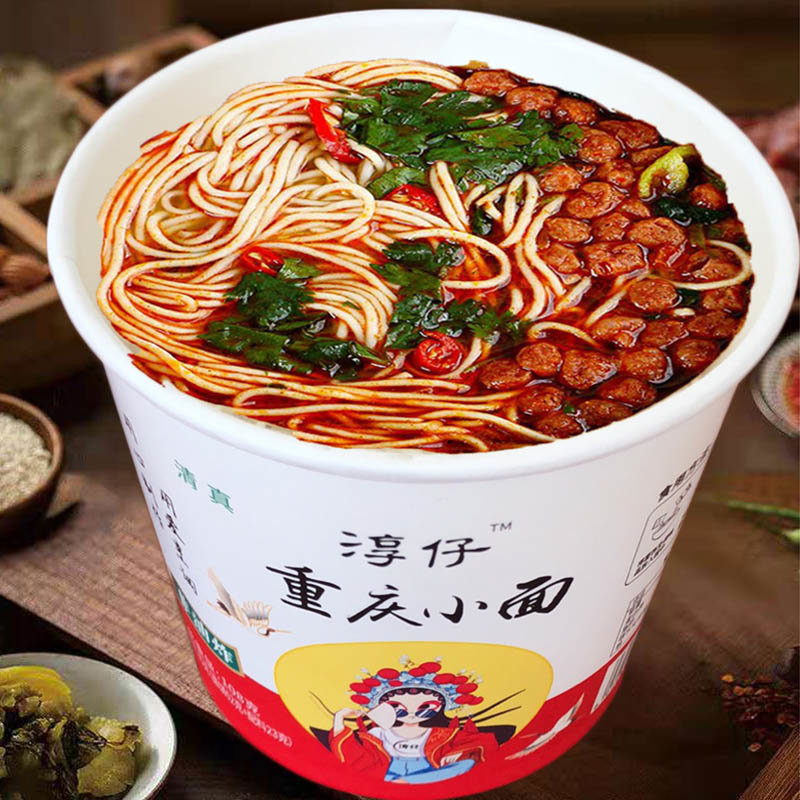 淳仔重庆小面108g*6桶方便速食