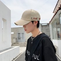 SUNTEK帽子鸭舌帽男潮新款帽软顶男士男生棒球帽春夏潮流简约夏季防晒帽(可调节 203米色)