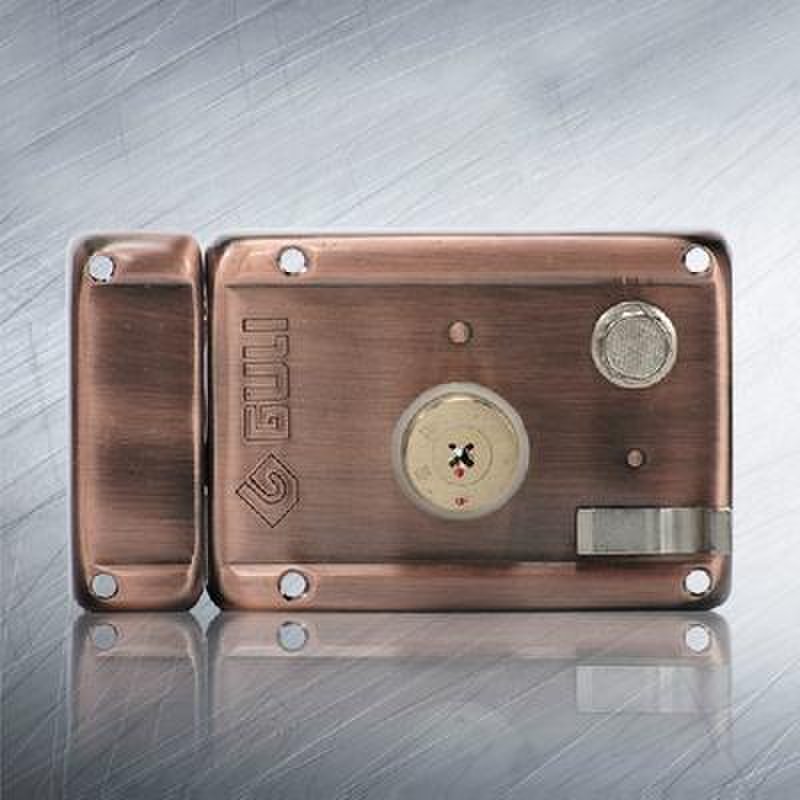 【固力9219ga锁具图片】固力高保安双圆柱防盗门锁外装锁9219ga图片