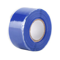 彩标 GJ50 50mm*6m*0.8mm硅胶自粘胶带（单位：卷）(蓝色)