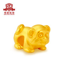 尊爵珠宝 3D硬金十二生肖 黄金/足金手链/手绳 男女本命年/宝宝周岁礼皆可 定价