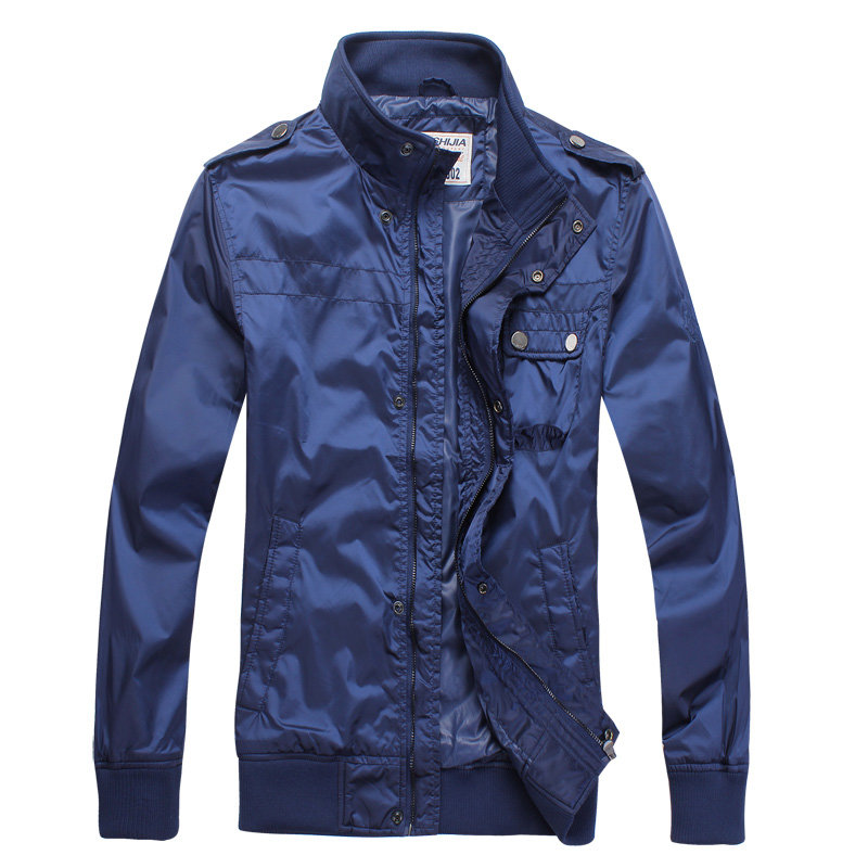 【战狼世家夹克宝蓝色xxxl图片】余文乐/何润东/bobo代言战狼世家