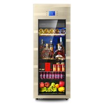 尊堡 JC-188A智能冰吧家用商用冰箱水果饮料柜保鲜柜玻璃门冷冻室(金色)