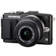 奥林巴斯（OLYMPUS） E-PL5 微型单电套机（14-42mm镜头）(黑色)