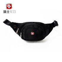 瑞士军刀腰包休闲运动骑行旅行包VS0210(黑色)