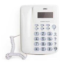 得力（deli） 787 来电显示办公家用电话机/固定电话/座机 水晶按键