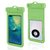 华为/苹果/小米/三星/vivo/OPPO通用漂流潜水游泳防水手机袋套新款大号透明pvc可触屏拍照手机防水袋子(绿色 适合99%机型)