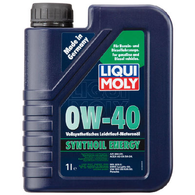 力魔（LIQUI MOLY）能量型全合成润滑油（0W-40/SM级/1L）