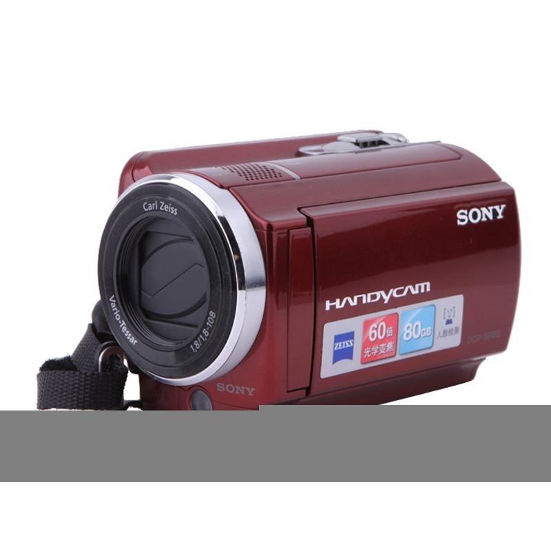 【索尼sr68e摄像机红色图片】索尼(sony) dcr-sr68e 数码摄像机(红色)