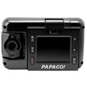 PAPAGO!GOsafe100 隐形机折叠式升级版高清行车记录仪（附8G卡）
