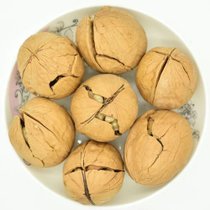 炒核桃奶香核桃纸皮椒盐核桃炒熟坚果孕妇零食咸味熟核桃批发(五斤)