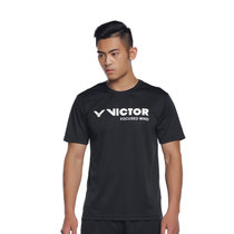 威克多VICTOR/胜利羽毛球服T6027 男女款短袖针织T恤