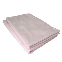 布雷什(BOLISH)超细高质纤维洗车毛巾吸水毛巾擦车毛巾(三件套浅粉色40*60)