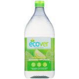 ECOVER生态环保洗碗液柠檬芦荟配方950ml 比利时原装进口 植萃洗洁精 清洗果蔬 不伤手