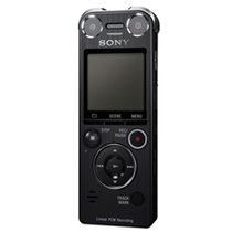 索尼（SONY）ICD-SX2000 高质量数码录音棒/录音笔 16GB 智能遥控 手机远程控制 麦克风 音乐/会议录音(黑色)
