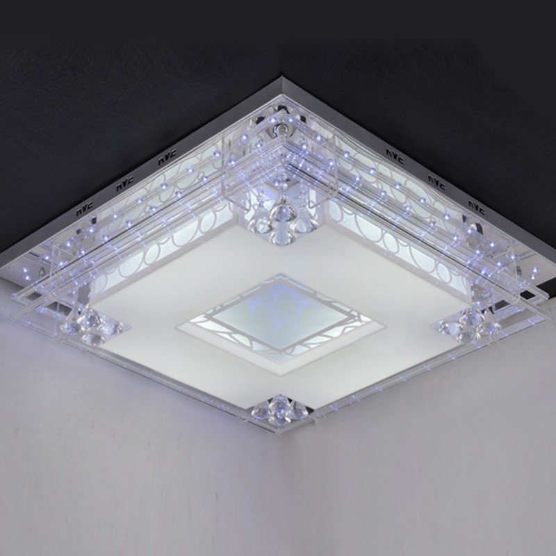 吸顶灯图片】雷士照明(nvc) nvx1766-4*24 led现代简约客厅水晶灯图片