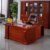 云艳YY-LCL568 办公家具大班台办公桌油漆实木贴皮含侧柜1.6米(默认 默认)