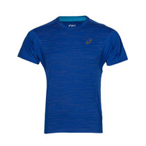 Asics亚瑟士速干打底紧身T恤LITE-SHOW 男式运动短袖T恤 XXR560(XXR560-8107 S)