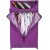 防尘加厚简易无纺布加粗管布衣柜HBY1690D-4(紫色)
