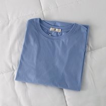 SUNTEK白色短袖t恤女夏装2022新款百搭宽松内搭打底衫中长款上衣服(XL 建议120-130斤 蓝紫色)