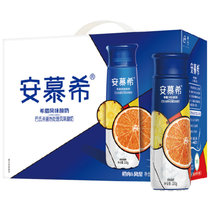 伊利安慕希高端畅饮型希腊风味酸奶果肉型橙+凤梨味230G*10(对公)