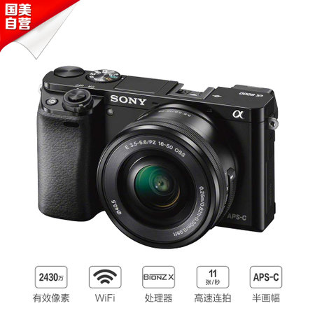 սƽӪᣨSONY ILCE-6000L΢׻ ɫ16-50mmͷ a6000/6000L