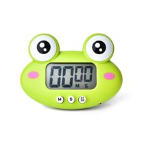 计时器厨房电子定时器儿童自律时间管理提醒器学生做题学习闹钟倒7yc(绿色)
