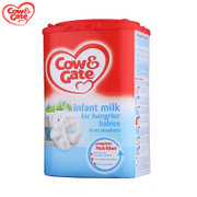 英国牛栏Cow＆Gate恩贝儿饥饿型奶粉（原2段）0-12个月900g 海外版