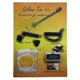 Golden Ton 德国品牌 吉他入门练习级配件5件套装 GA-S10