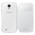 S4 i9508 I9502 I959 i9500 原装智能皮套 手机套 保护套 保护壳 手机皮套(白色)