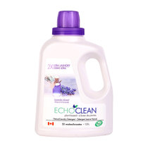 加拿大 Echoclean 爱可丽净洗衣液进口双倍浓缩***洗衣清洁剂1.5L 真快乐厨空间(薰衣草)