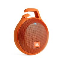 JBL CLIP+ 无线音乐盒户外增强版便携迷你小音箱 蓝牙音响 防溅设计(桔色)
