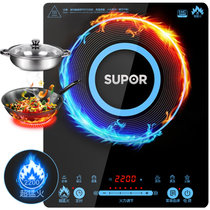 苏泊尔（SUPOR) 电磁炉SDHCB8E45-210S 定时烹饪 大火力 家用炒菜火锅电磁灶 配汤锅+炒锅