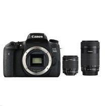 佳能（Canon）EOS 760D （EF-S 18-55mmII/55-250mm II）双镜头单反套机(55-250 STM 套餐八)