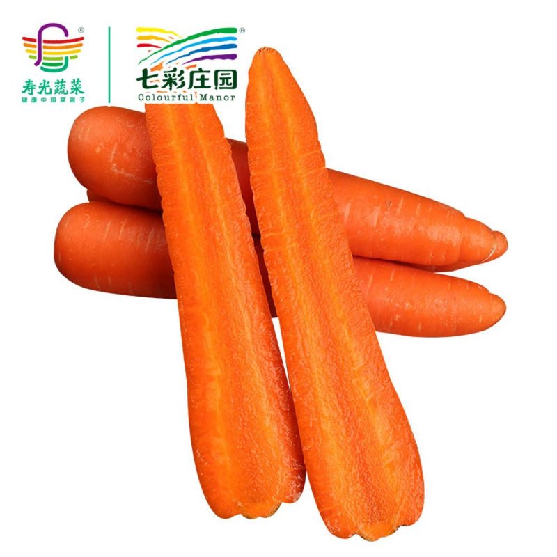 新鲜蔬菜七彩庄园新鲜蔬菜胡萝卜新鲜采摘2500g清脆细腻美味爽口返回