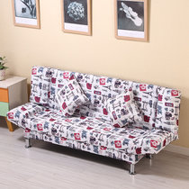 简约双人1.5三人1.8米简易沙发床可折叠沙发小户型多功能沙发床SF08(欧州风情（送抱枕） 双人位)