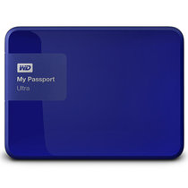 西部数据（WD）My Passport Ultra 3T 2.5英寸 贵族蓝 移动硬盘 WDBBKD0030BBL 升级版