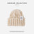 SUNTEK毛线帽子女冬季韩版ins显脸小宽松冷帽2021新款时尚洋气针织帽潮(有弹性（54-58cm）一般都能带 #487米色)