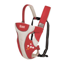 抱抱熊 多功能婴儿背带 透气款四合一宝宝包袋A02(红色)
