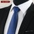 现货领带 商务正装男士领带 涤纶丝箭头型8CM商务新郎结婚领带(A114)