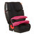 好孩子新品上市空军一 欧标ISOFIX系统汽车安全座椅CS668-PI 一秒安装特制前置护体侧碰保护、3-12岁超长适用(新黑色)