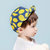 婴儿帽子春秋季1-2岁儿童帽韩版潮0宝宝鸭舌帽3小孩6-12个月男童女童翻边帽(蓝色)
