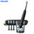 飞利浦电动牙刷HX9924新品上市成人声波式震动智能净白电动(粉色 HX9924 黑)