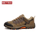 metrix新款牛皮 户外鞋 登山鞋越野鞋 男女耐磨徒步鞋 MX-1119A(棕色 44)