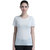 梦邦夏季女士t恤透视性感薄款冰丝一片式无痕透明打底防晒女上衣(白色 M)