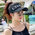 空顶帽子女夏季遮阳帽跑步防晒运动太阳帽大檐帽女款防紫外线凉帽(黑色（CHANE）)