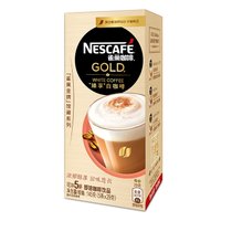 雀巢咖啡(NESCAFE) 速溶咖啡饮料 ***馆藏 臻享白咖啡(白咖啡5条)