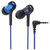 铁三角(audio-technica) ATH-CKB50 入耳式耳机 人声饱满 造型时尚 平衡动铁 蓝色