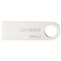 金士顿 （Kingston） 优盘 DTSE9 超薄 不锈钢 金属U盘 32G