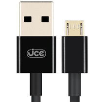 jce 安卓手机数据线充电线 USB2.0适用于小米 三星 OPPO 华为 魅族 HTC 太空黑 长度2M